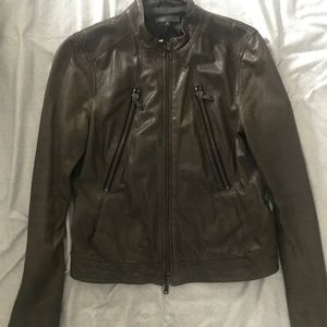 Vince Sheepskin Leather Jacket